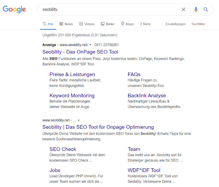 Organic Search