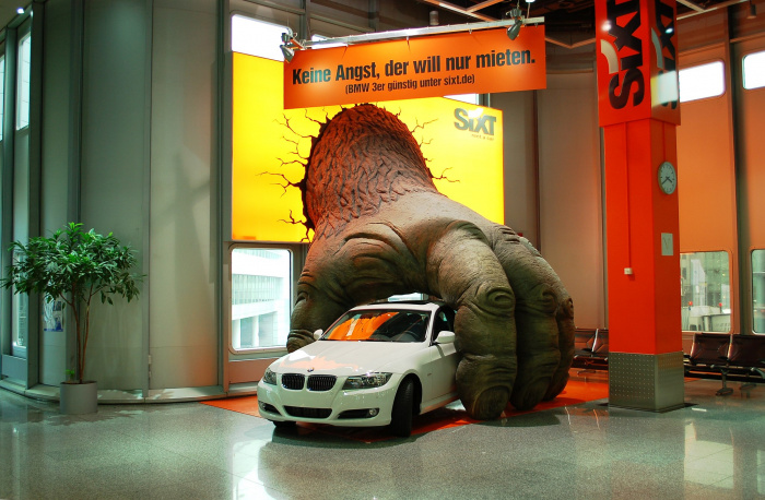 Guerilla Marketing Sixt