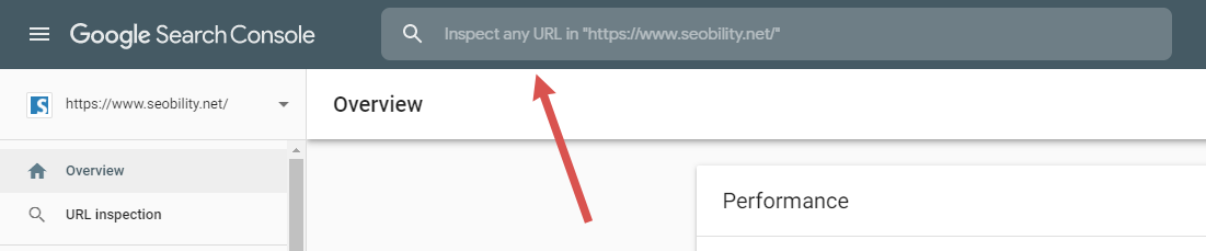 URL Inspection Tool