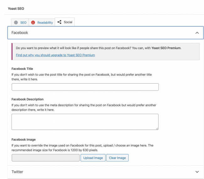 Open Graph Wordpress