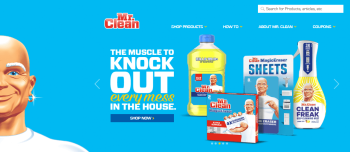 Mr Clean as testimonial