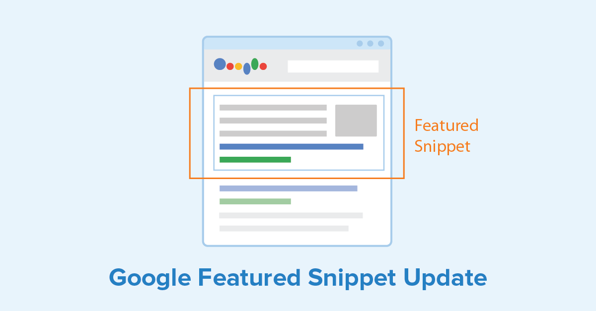 Google Featured Snippet Update