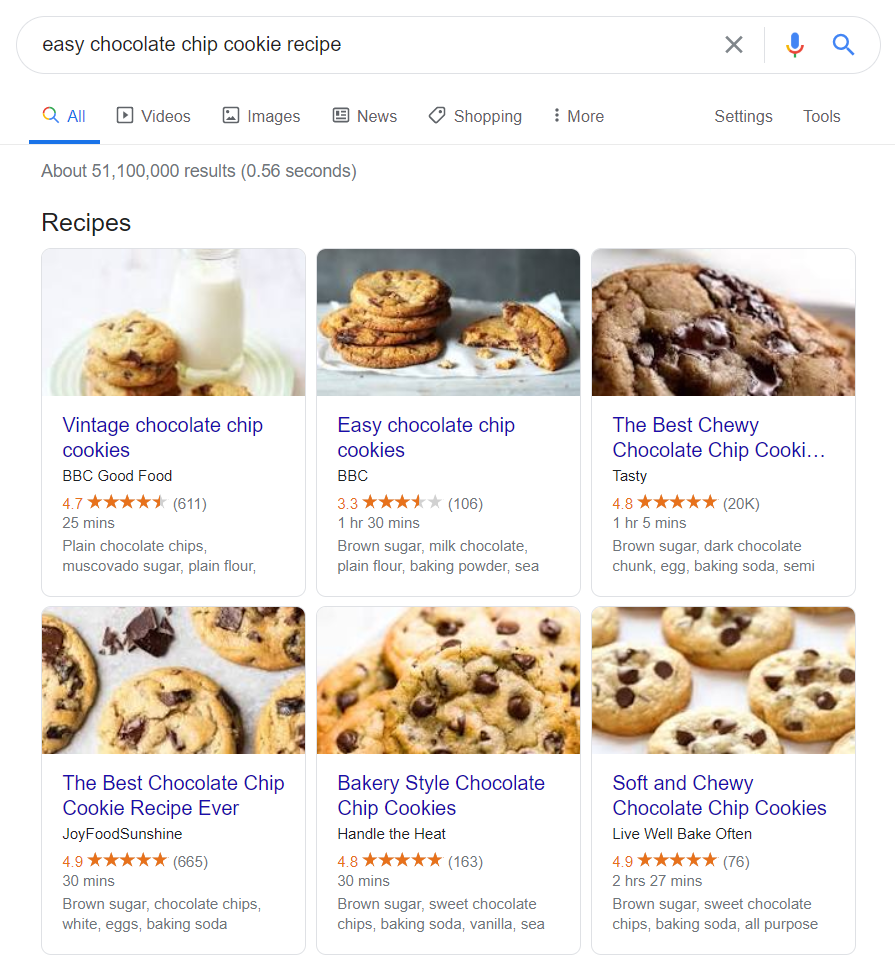 recipe rich snippets 2