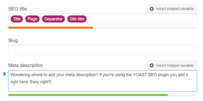 yoast meta description