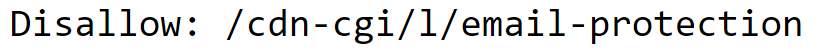 robots txt disallow