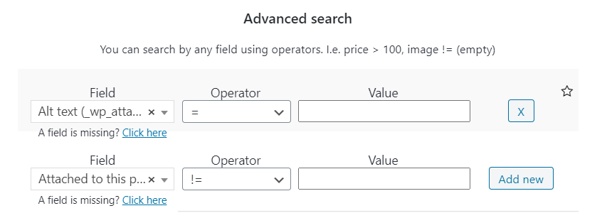 wp sheet editor advanced filter