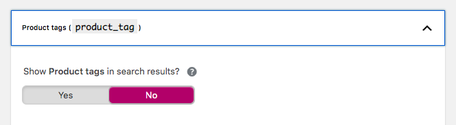 product tag woocommerce