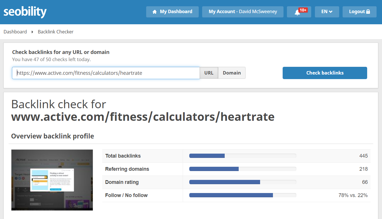 backlink checker