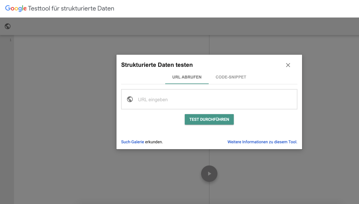 Testtool für strukturierte Daten