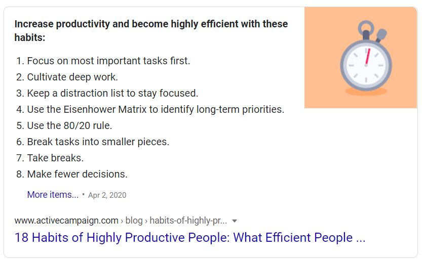 how to be productive