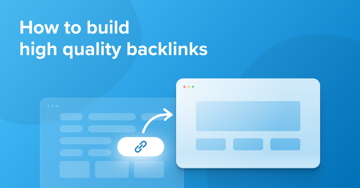 how to build high quality backlinks