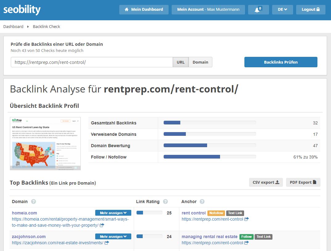 backlinks rentprep