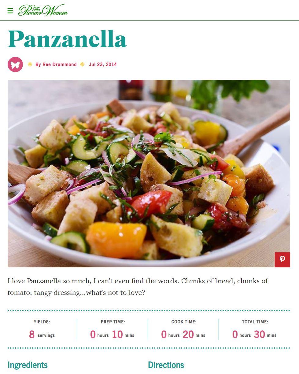 panzanella Rezept