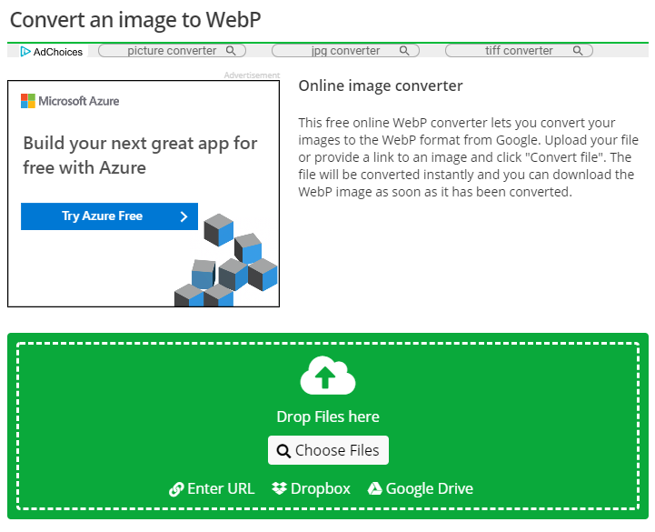 convert images to webp