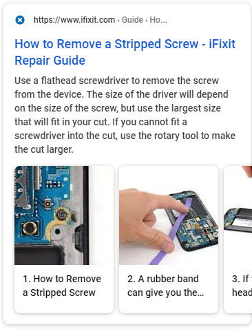 ifixit snippet