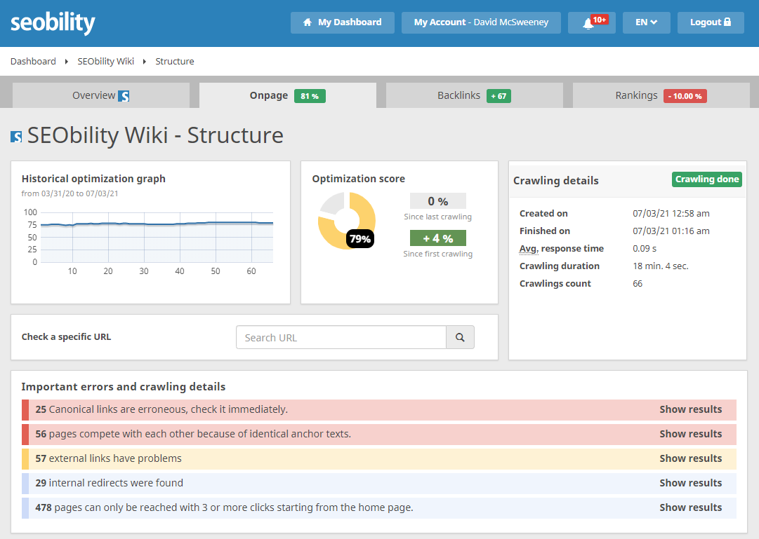 structure report