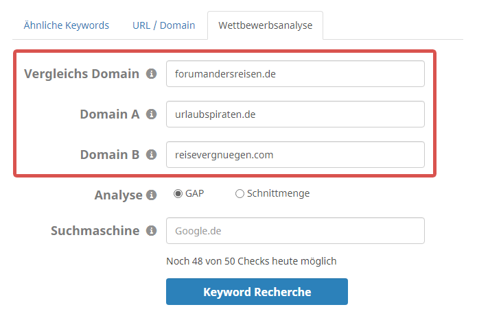 Wettbewerbsanalyse