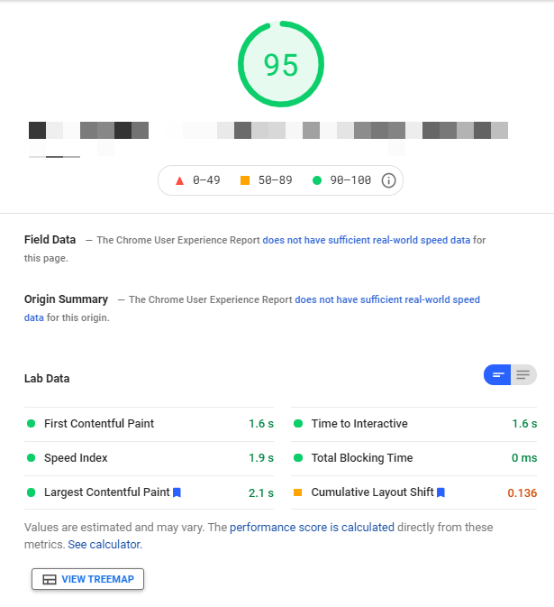 joomla pagespeed insights test