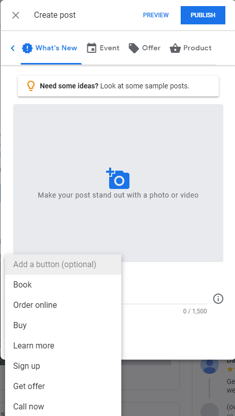add a button to your post