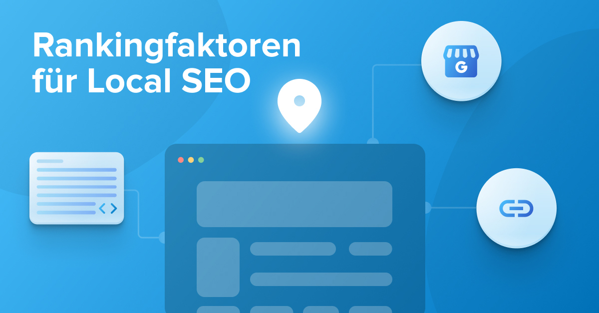 Rankingfaktoren für Local SEO Header