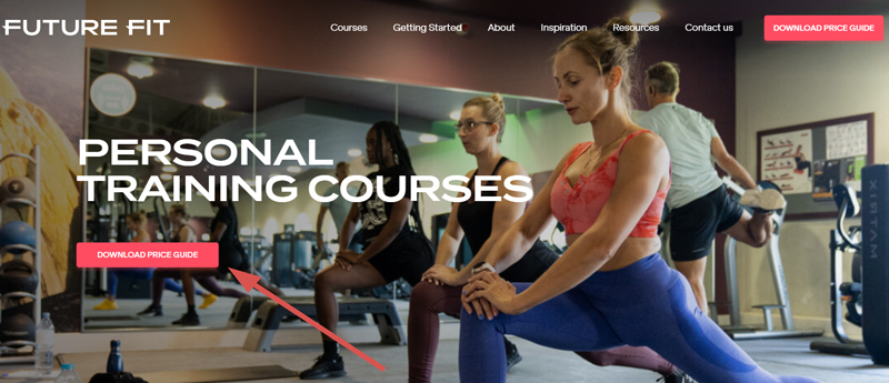 future fit training uses only one conversion point
