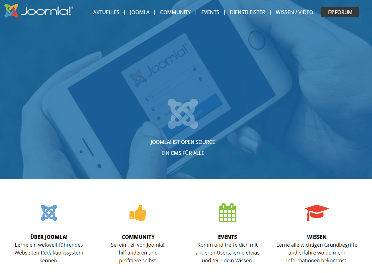 Joomla Startseite