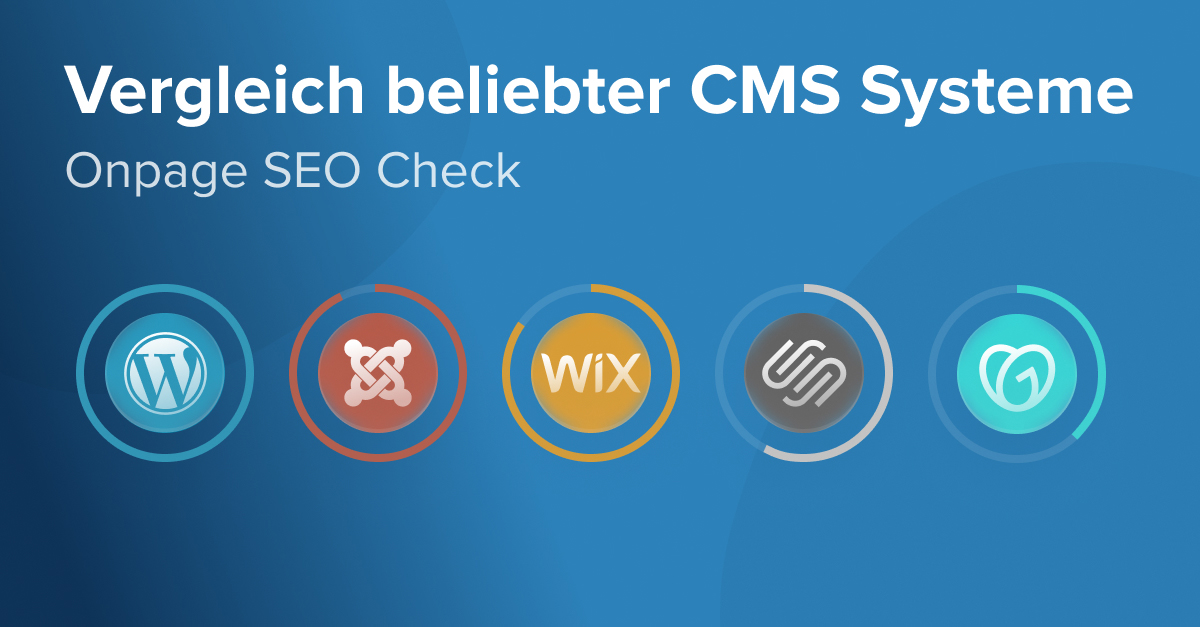 CMS SEO Vergleich Header