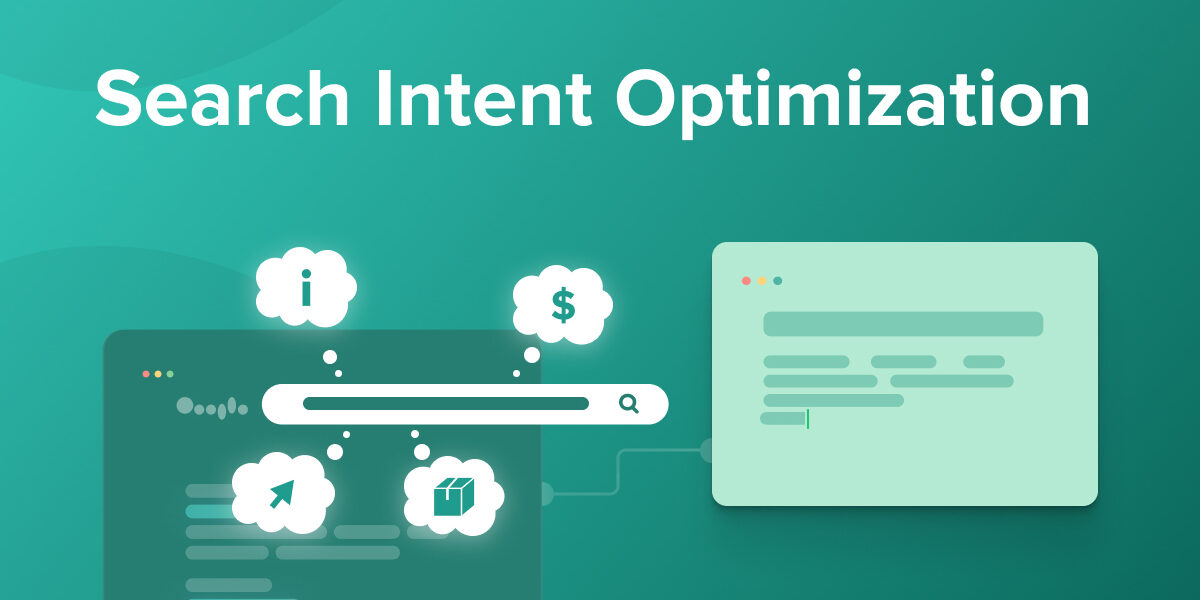 search intent optimization header