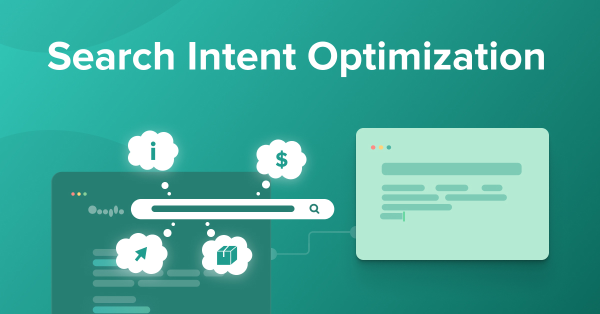 search intent optimization header
