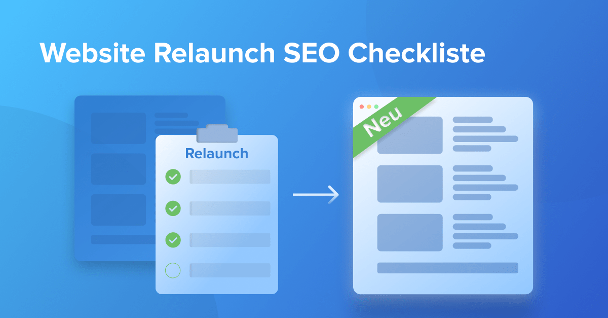 Website Relaunch SEO Checkliste