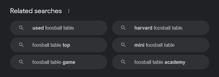 Related searches