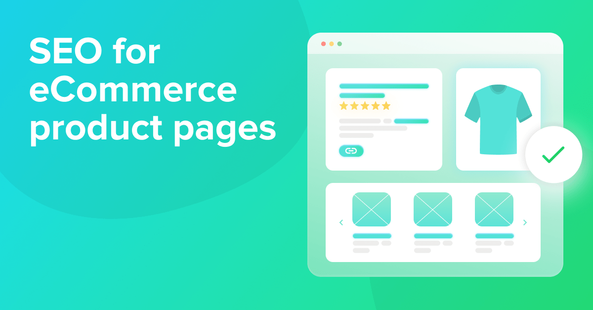 SEO for eCommerce product pages header