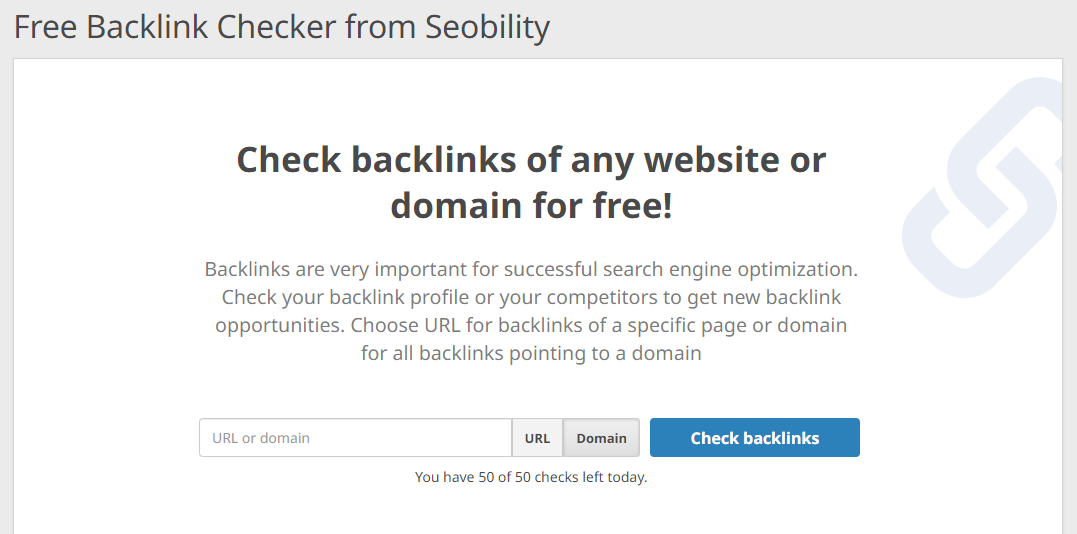 free backlink checker