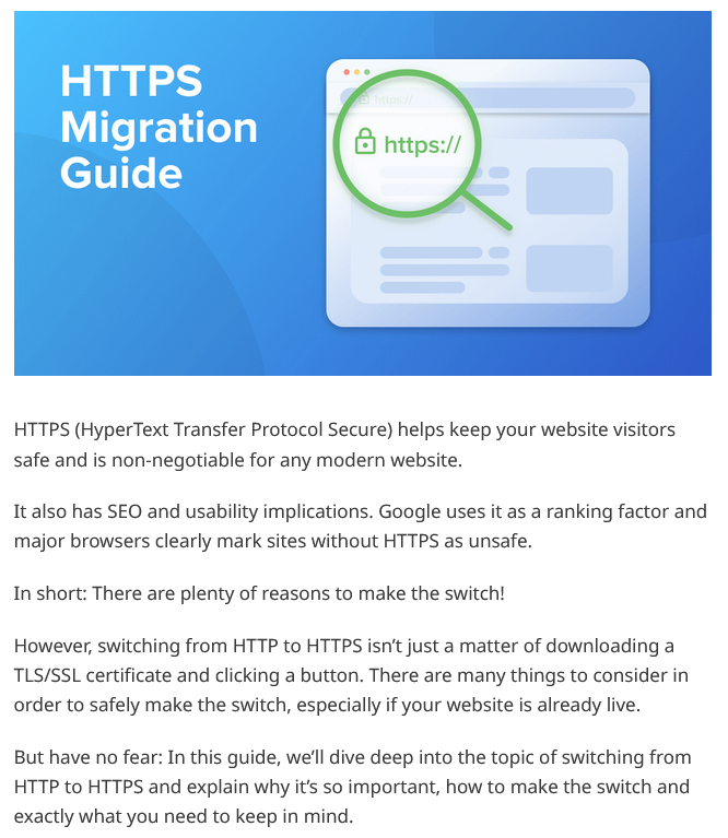 https migration guide