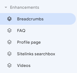 search console enhancements