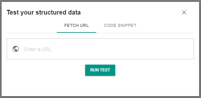 Test your structured data