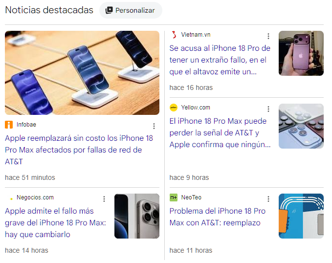 Noticias sobre iPhone18