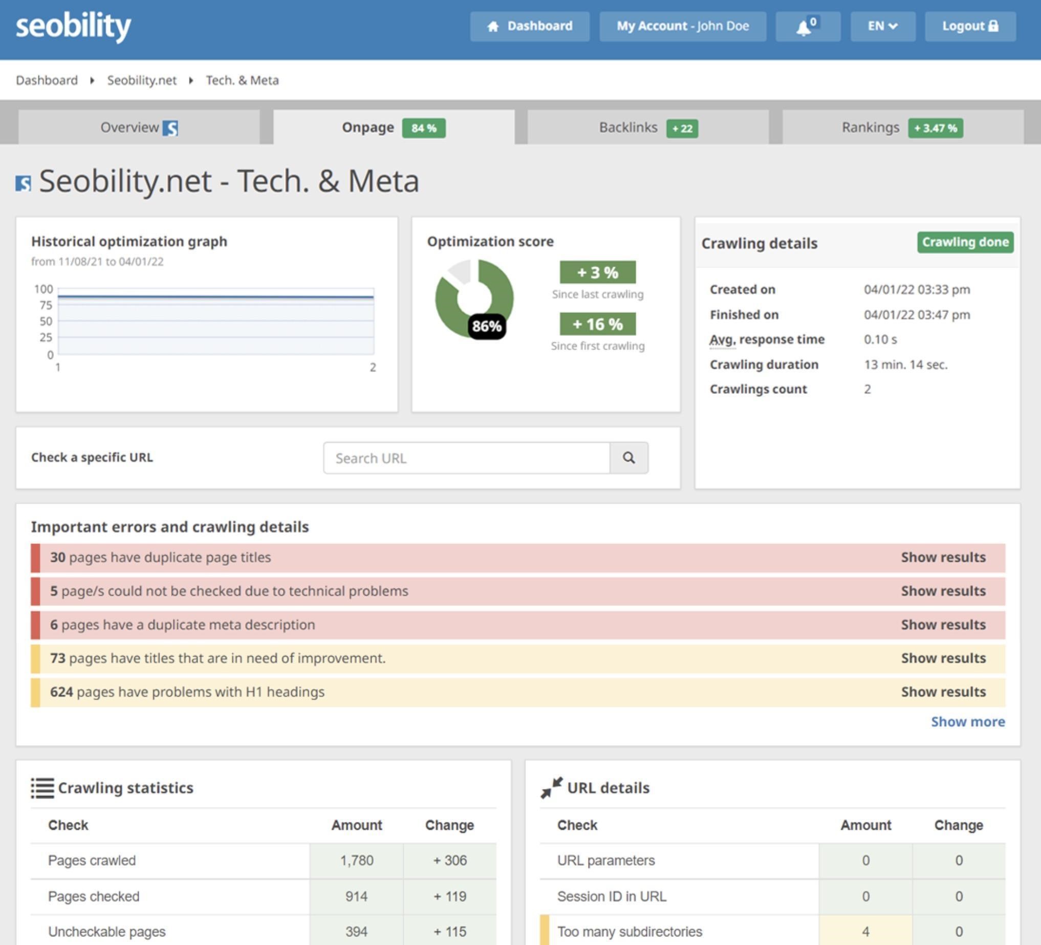 comprehensive technical SEO audits