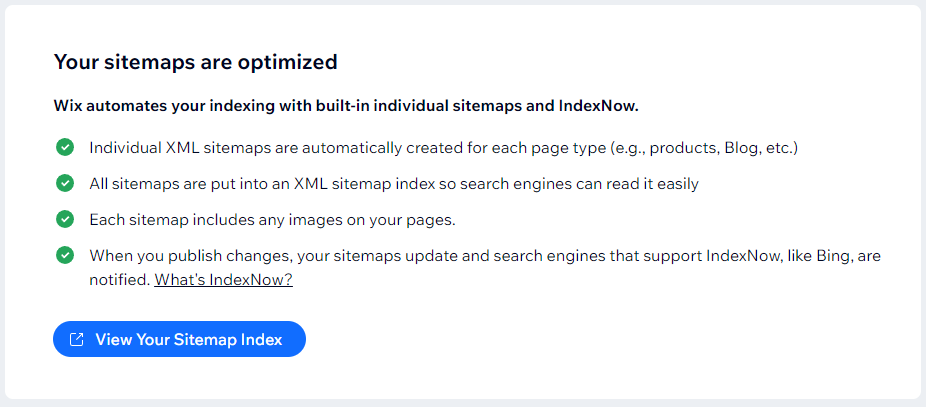 XML sitemap