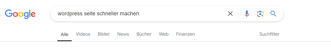Google Suche