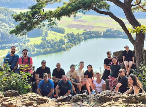 Seobility team on a hiking trip