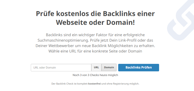 Wettbewerber Backlink Analyse mit Seobility