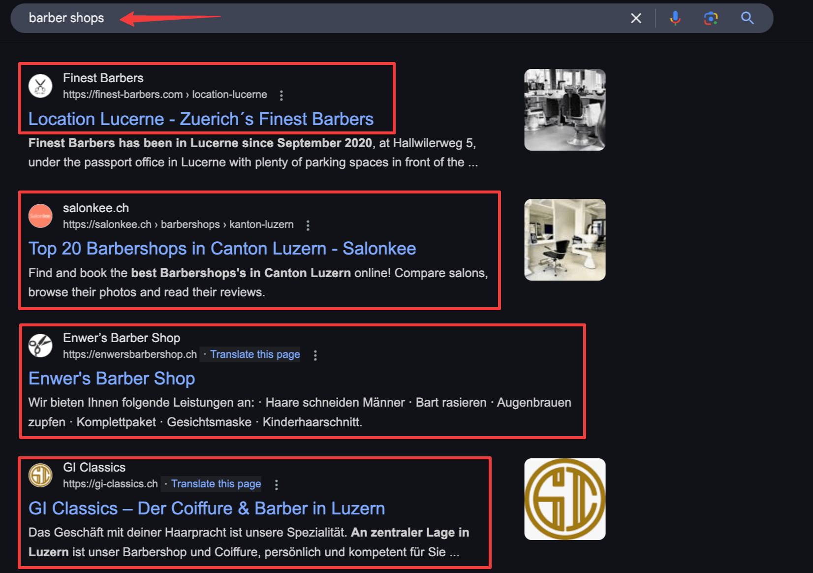 explicit and implicit search