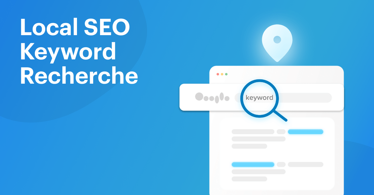 Local SEO Keyword Recherche Header