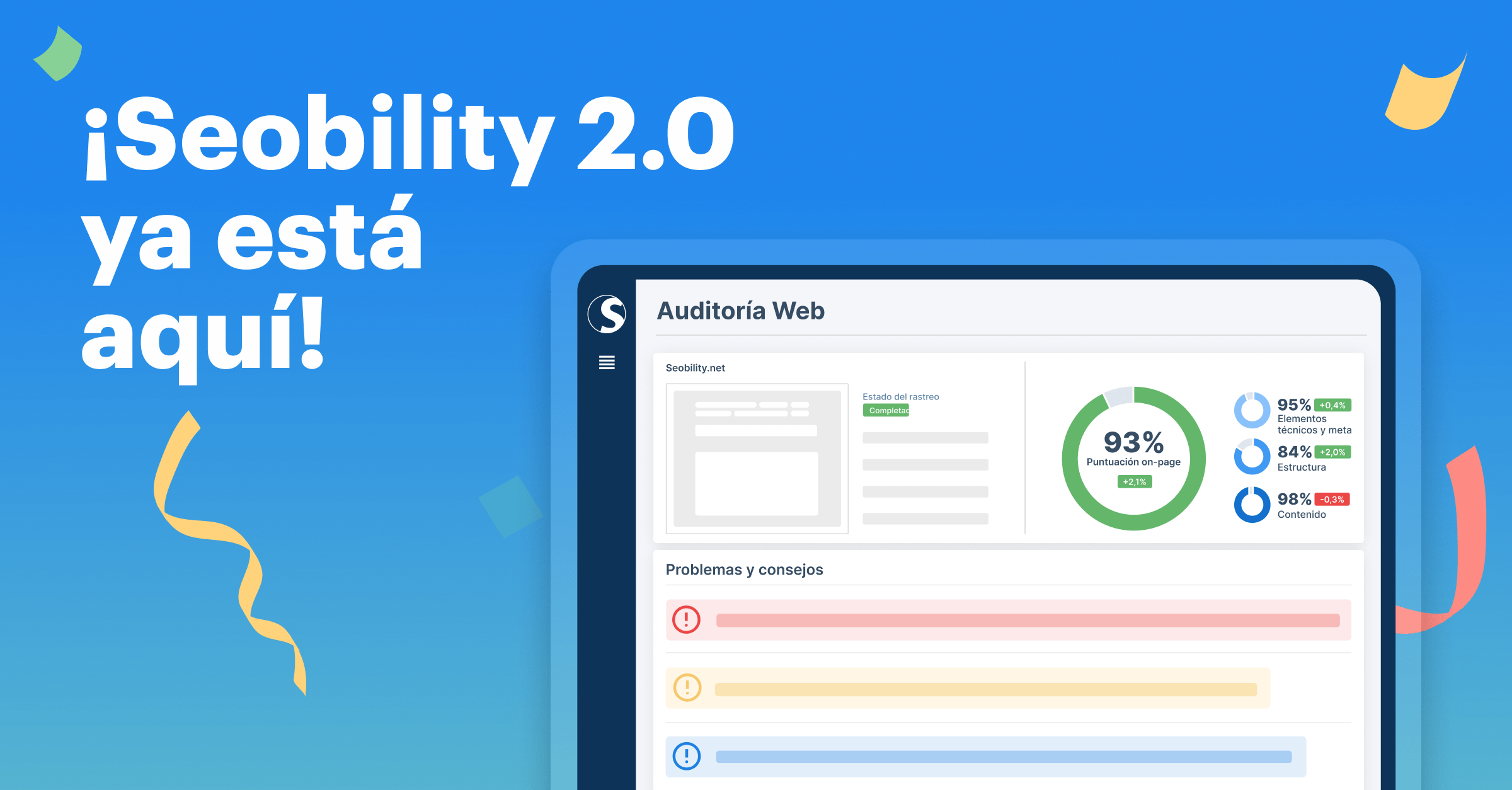 Bienvenida/o a Seobility 2.0