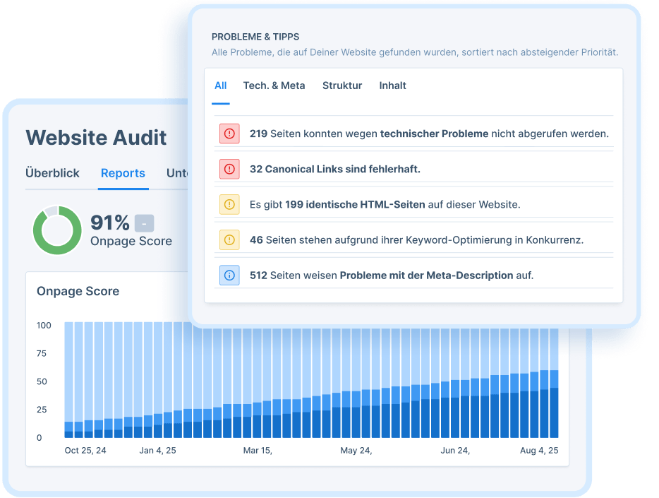 Website Audit und To-Do-Liste in Seobility