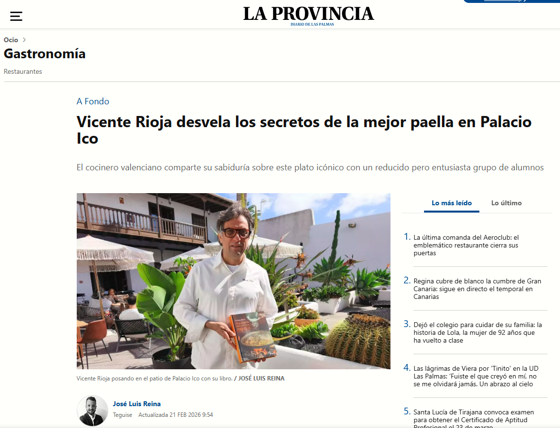 Ejemplo de blog como idea para hacer link building local.