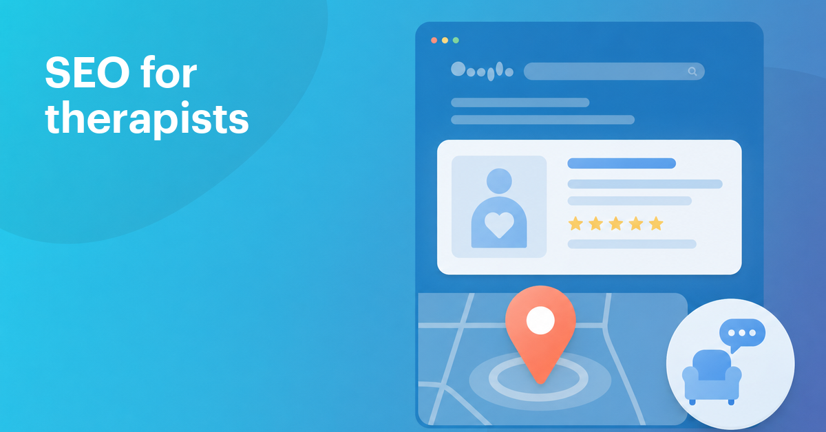 SEO for therapists header