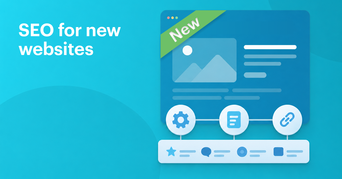 SEO for new websites header